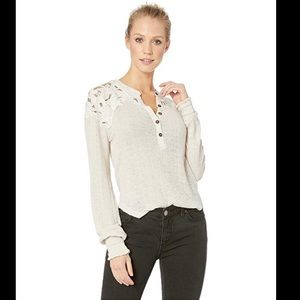 Free People Easy Breezy Henley XS